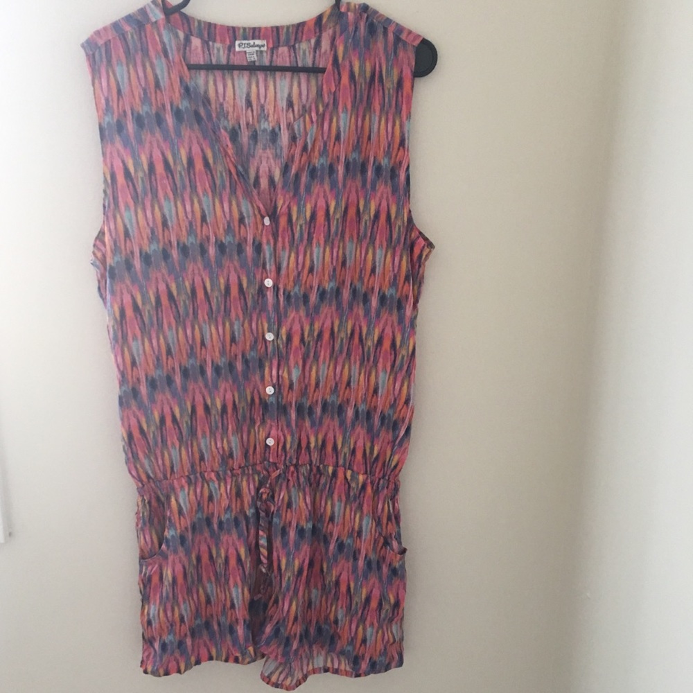 Multicolored romper